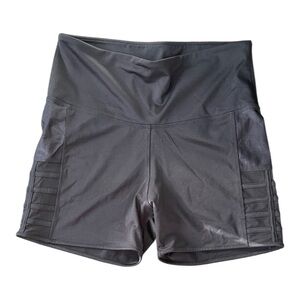 PINK Victoria's Secret Black High-Waist Shorts
